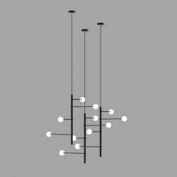 28Heads Metal Chandelier