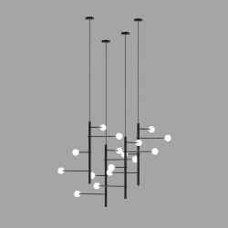 28Heads Metal Chandelier
