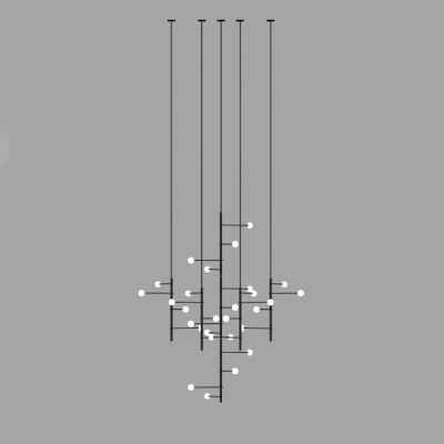 28Heads Metal Chandelier