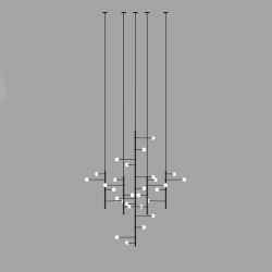 28Heads Metal Chandelier