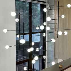 28Heads Metal Chandelier