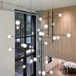 28Heads Metal Chandelier