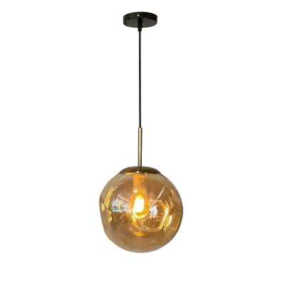 Iron & Glass Pendant Lamp