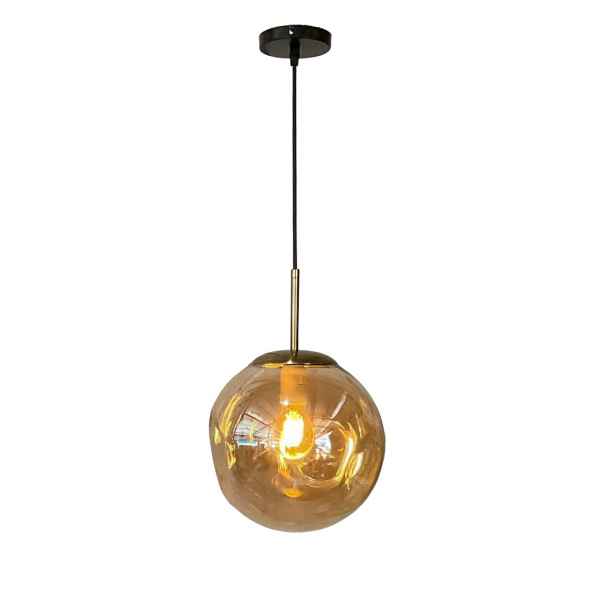 Iron & Glass Pendant Lamp