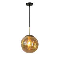 Iron & Glass Pendant Lamp