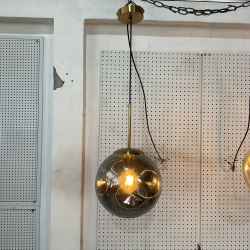 Iron & Glass Pendant Lamp
