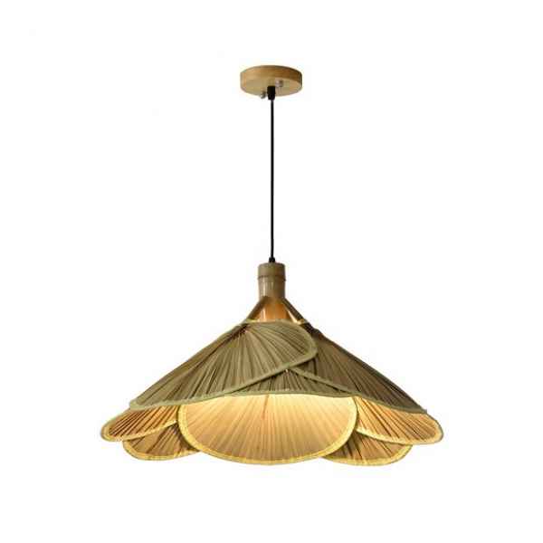 Fan Bamboo pendant lamp