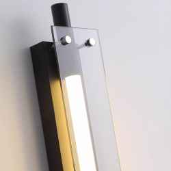 Iron&Glass&PC Wall Lamp