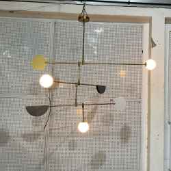 Iron&Glass Chandelier