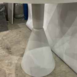 Slate Dining Table w/ Metal Base