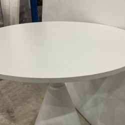 Slate Dining Table w/ Metal Base