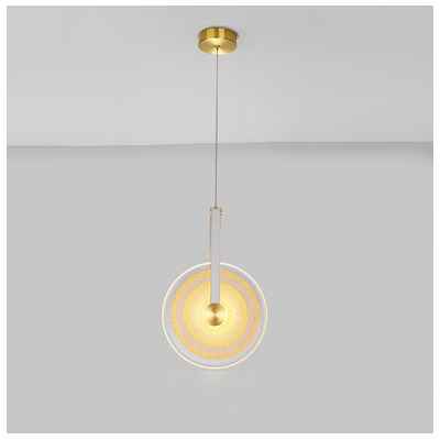 Iron&Glass&Leather Pendant Lamp