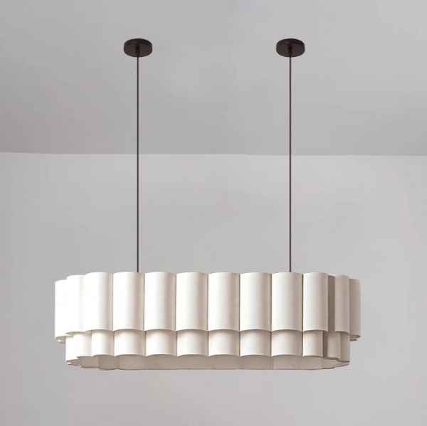 Iron&Fabric Chandelier