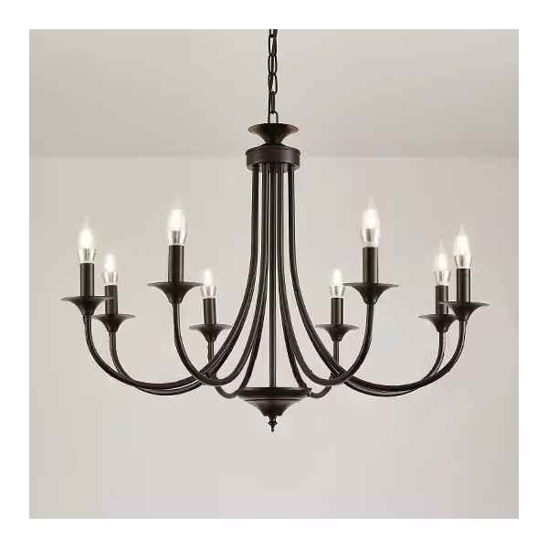 A: 8 Heads 80x80x59H (Black)