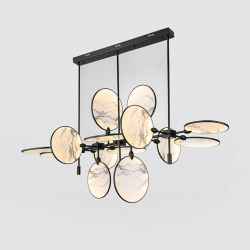 12Heads Acrylic Chandelier