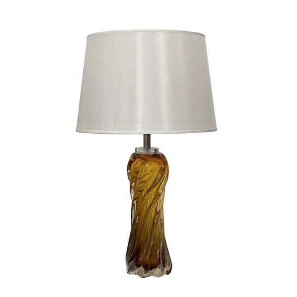 Glass Table Lamp