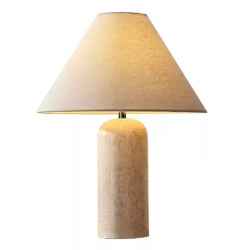 Travertine Table Lamp