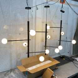 28Heads Metal Chandelier