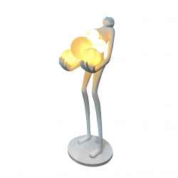 Fiberglass Floor Lamp