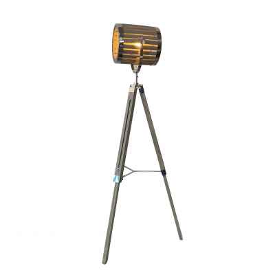 Solid Wood Floor Lamp