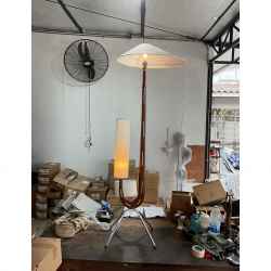 Wooden Floor Lamp