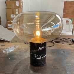 Glass Table Lamp