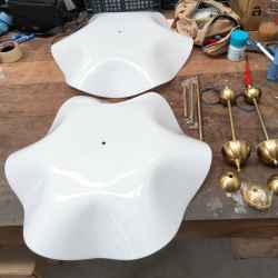 Iron & Acrylic Pendant Lamp