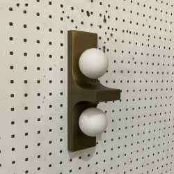 Iron&Glass Wall Lamp