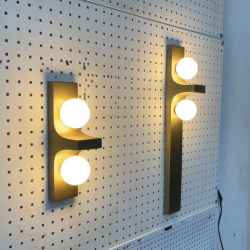 Iron&Glass Wall Lamp