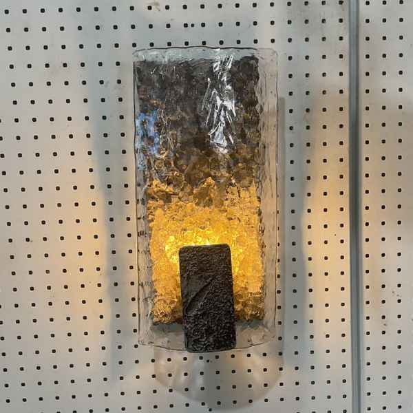 Glass&Aluminium Wall Lamp