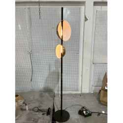 Glass & Metal Floor Lamp