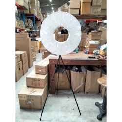 Iron & Fabric Floor Lamp