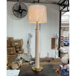 Leather&Metal Floor Lamp
