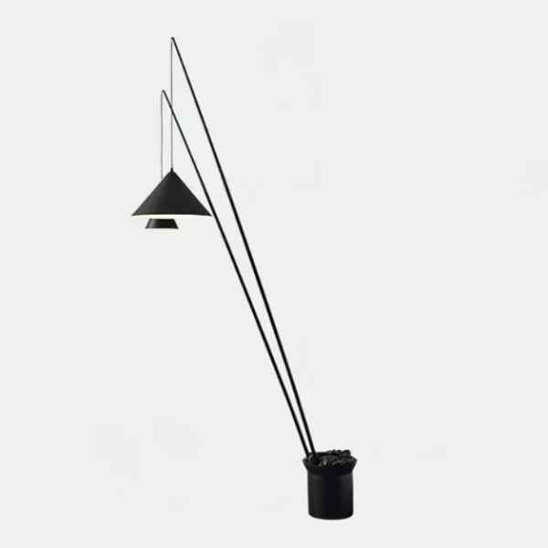 2Heads Iron Floor Lamp