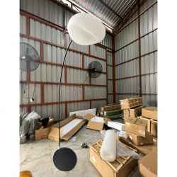 Iron Floor Lamp 130x45x215H-Black