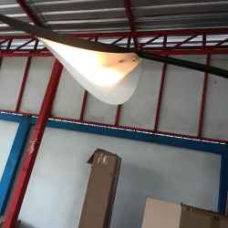 Iron Floor Lamp 130x45x215H-Black