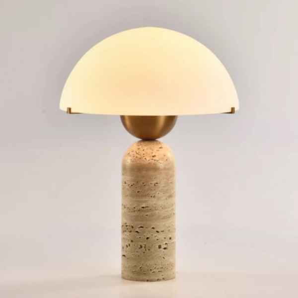 Travertine&Marble Table Lamp