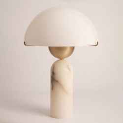 Travertine&Marble Table Lamp