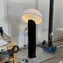 ฺB: (LF119374) Iron&Acrylic Floor Lamp 60x150H-B&W