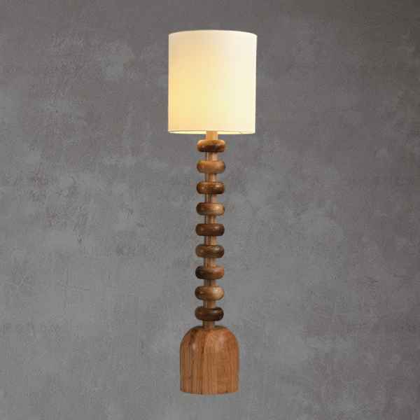 Wooden Floor Lamp