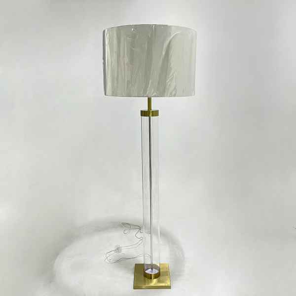 Glass Floor Lamp