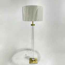 Glass Floor Lamp