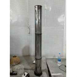 Glass & Iron Floor Lamp