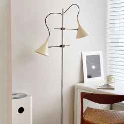 2Head Iron Floor Lamp