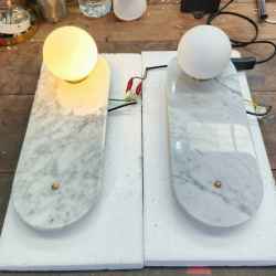 Marble&Glass Wall Lamp