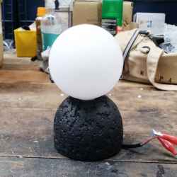 Travertine&Glass Wall Lamp