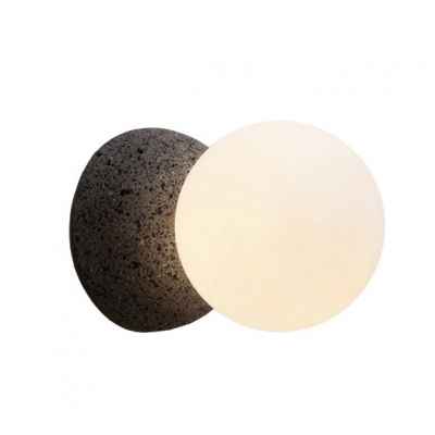 Travertine&Glass Wall Lamp