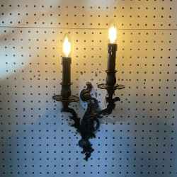 Double Heads Copper Wall Lamp