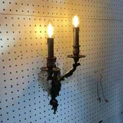 Double Heads Copper Wall Lamp