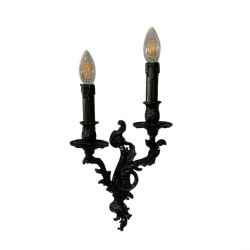 Double Heads Copper Wall Lamp